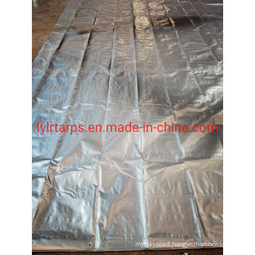 Waterproof Black Silver Polythylene Tarpaulin